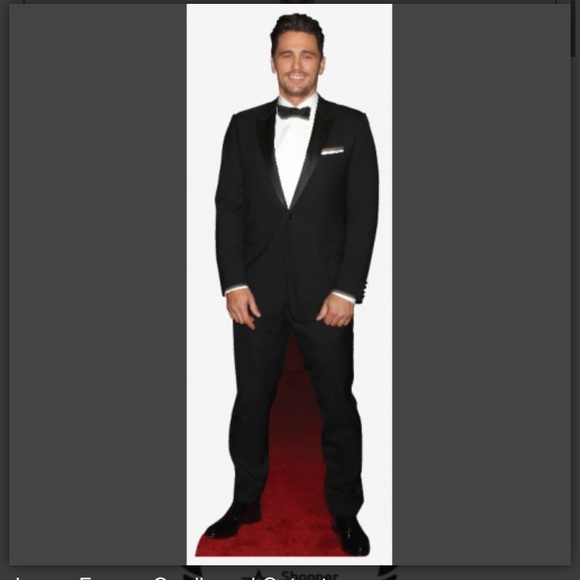 JAMES FRANCO LIFE SIZE CARDBOARD CUTOUT FREE SHIPPING!